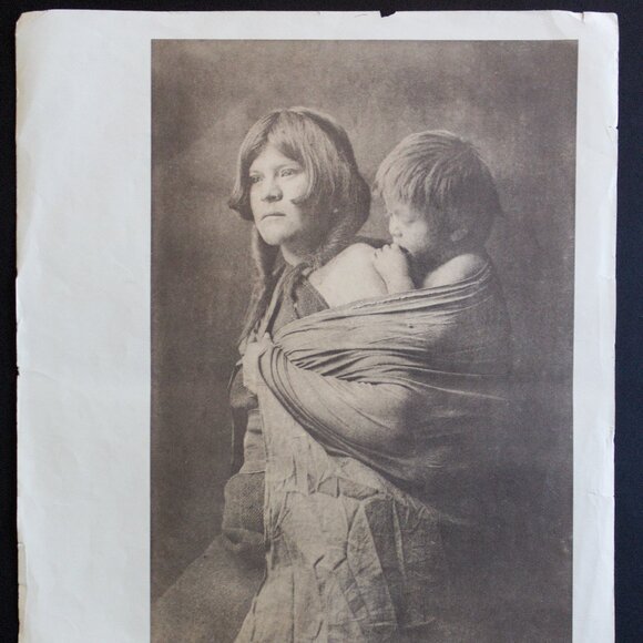 A HOPI MOTHER #132 Edward Sheriff Curtis Print - Picture 2 of 8